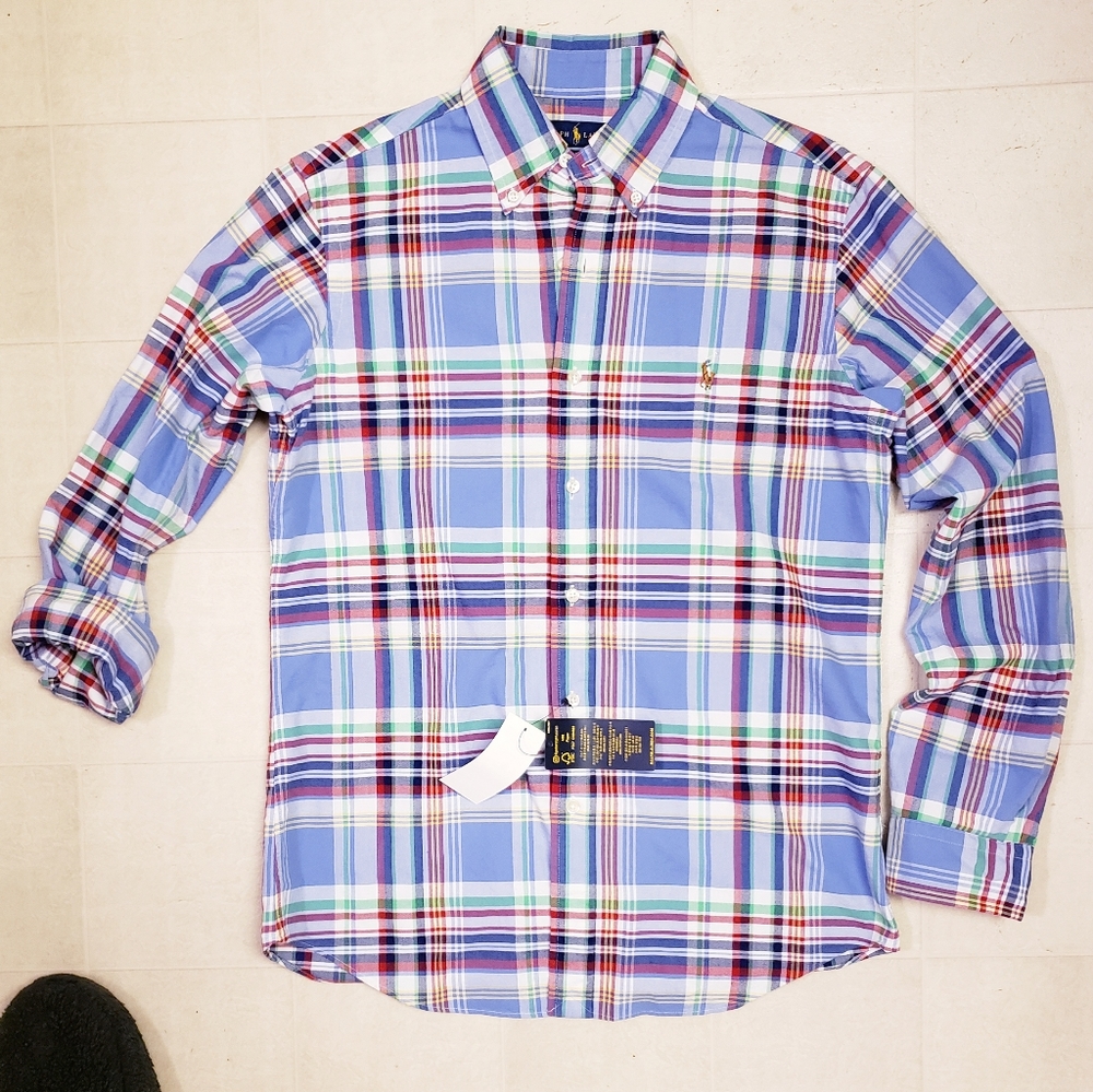 NWT S Ralph Lauren long sleeve button dwn shirt